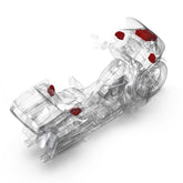 Rockford Fosgate Audio - Bundles Rockford Fosgate 1998-2013 Road Glide® Ultra Source Unit & 4 Speakers Kit